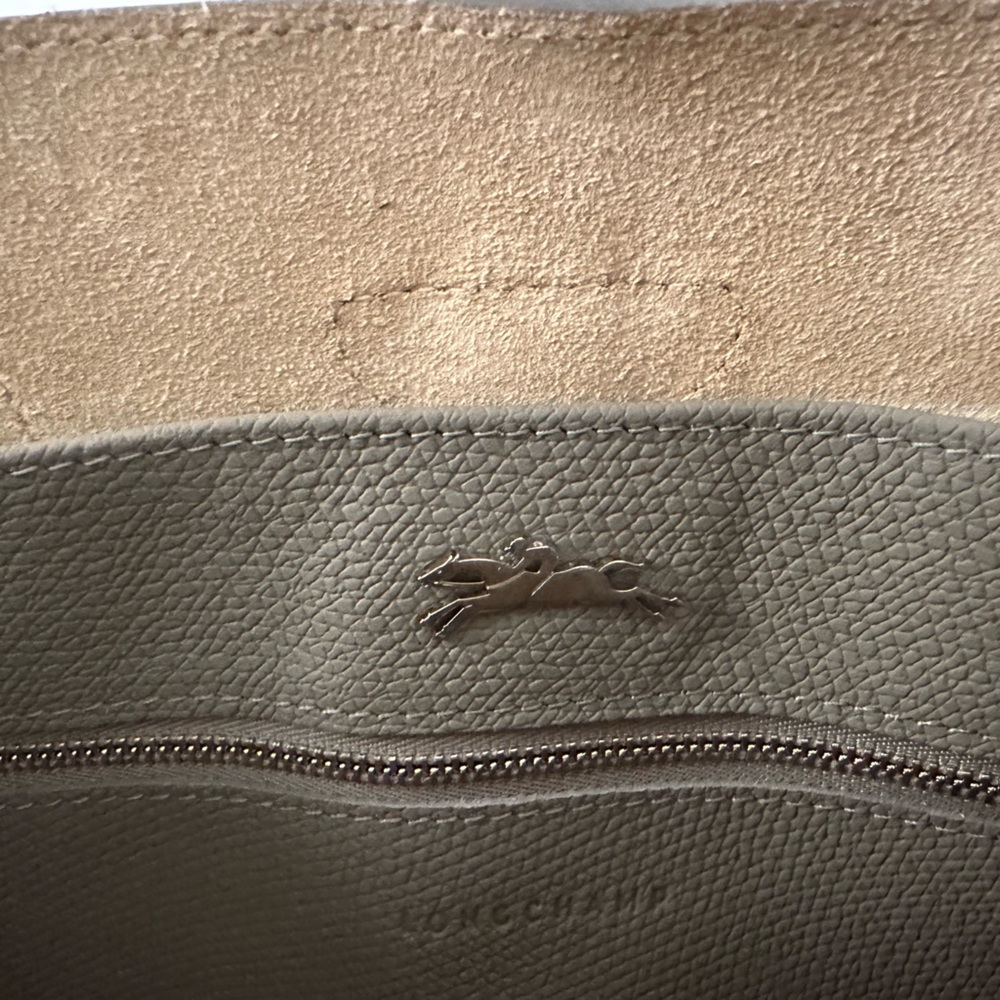 Grey Roseau Leather Tote Bag -never used, perfect condition, original dust bag. - Picture 12 of 14